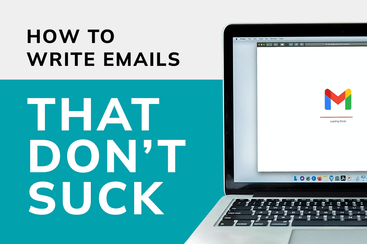 How to write emails that don’t suck
